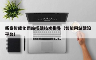 枝江新泰智能化网站搭建技术指导（智能网站建设平台）